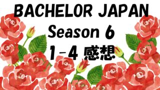 バチェラージャパン６　１－４話の感想
