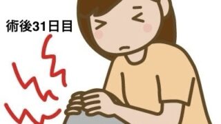 半月板入院日記 #33 右足が激痛