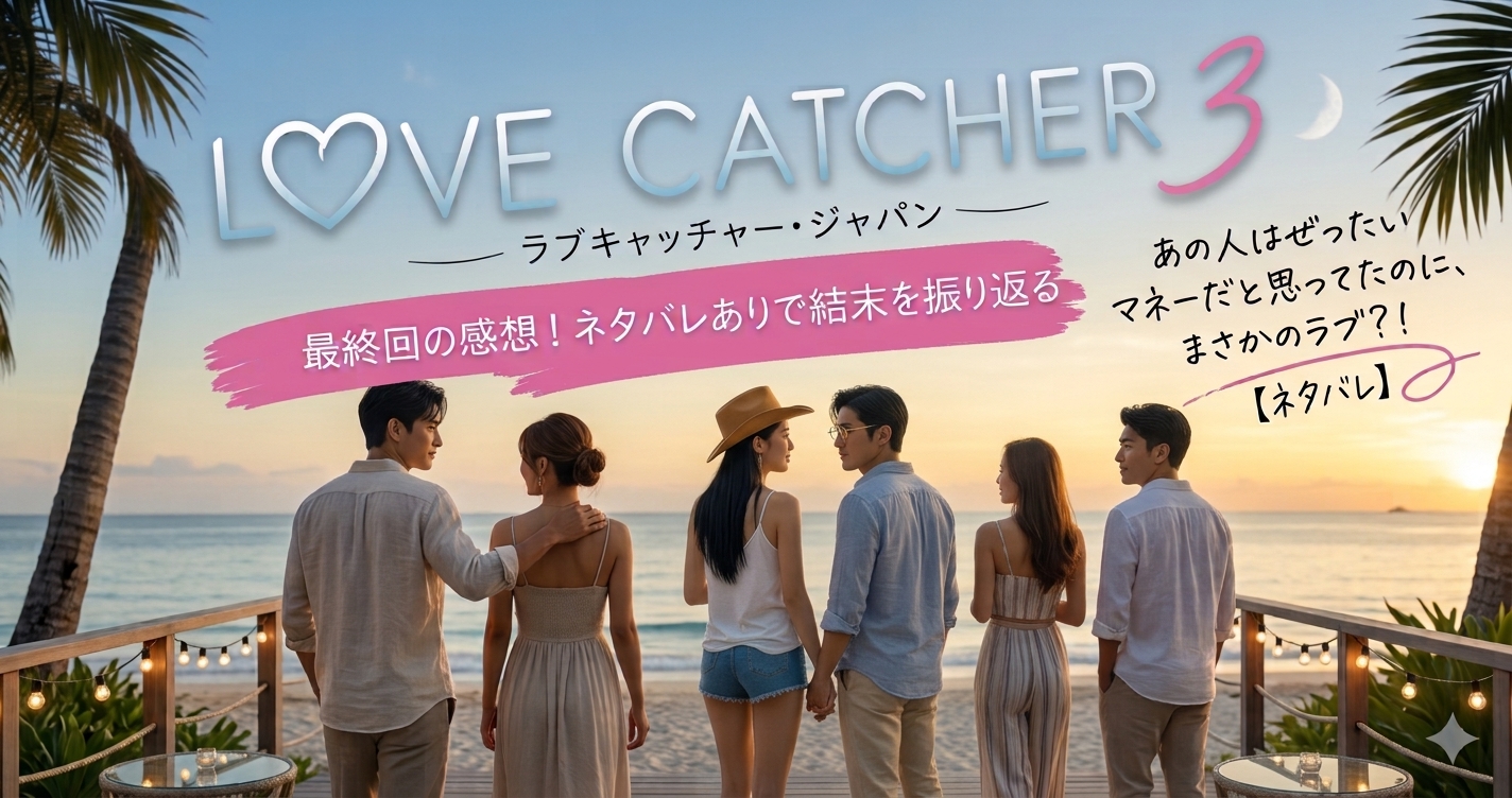 ラブキャッチャージャパン3最終回の感想！ネタバレありで結末を振り返る